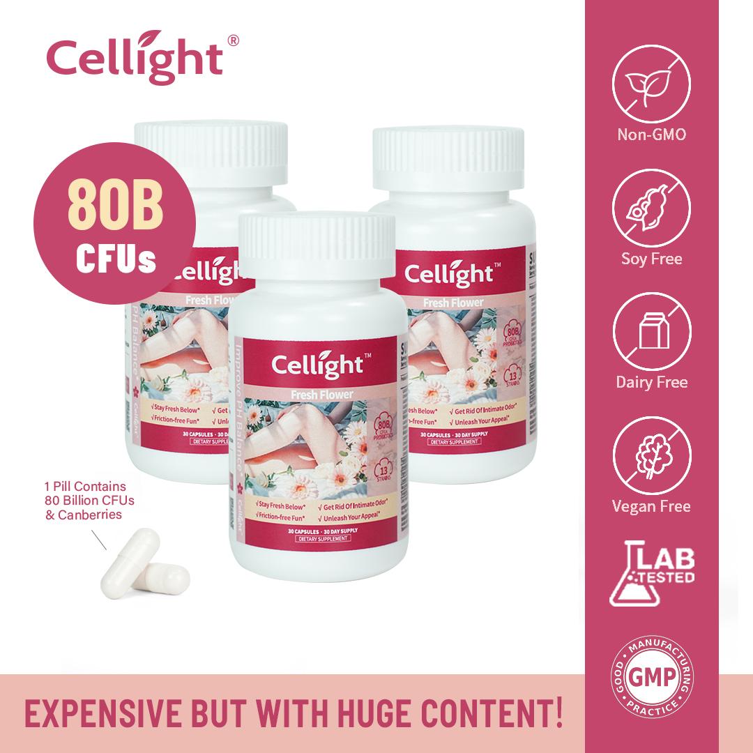 Fresh Flower: Women's Probiotics 3 Bottle Set
